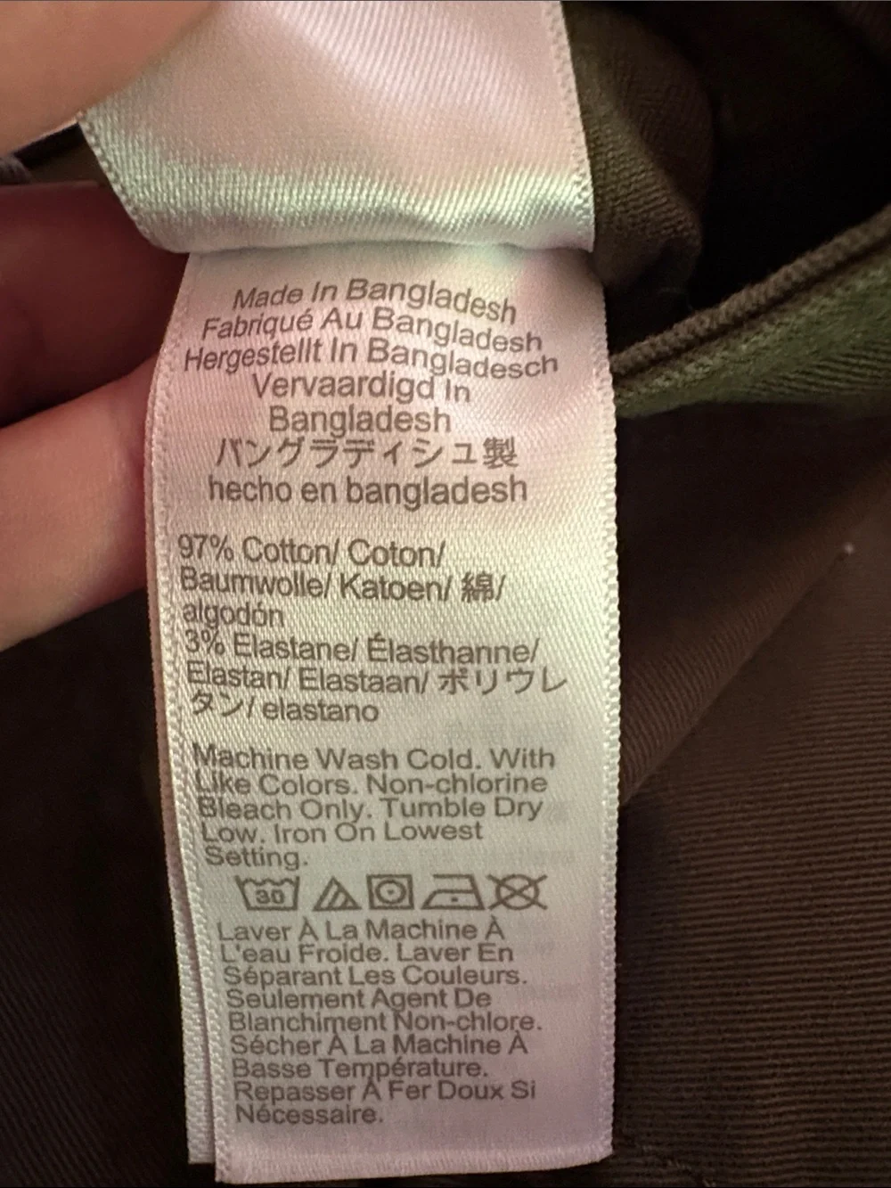 J. Crew Olive Utility Cargo Pants